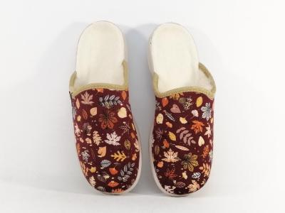 Chausson femme confortable de qualité destockage FARGEOT bipalace Fabrication France