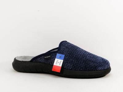 Chausson homme de qualité en destockage FARGEOT portique fabrication France
