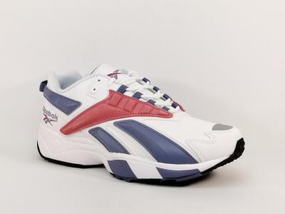 Sneakers blanche destockage REEBOK intvl 96 mixte  pas cher