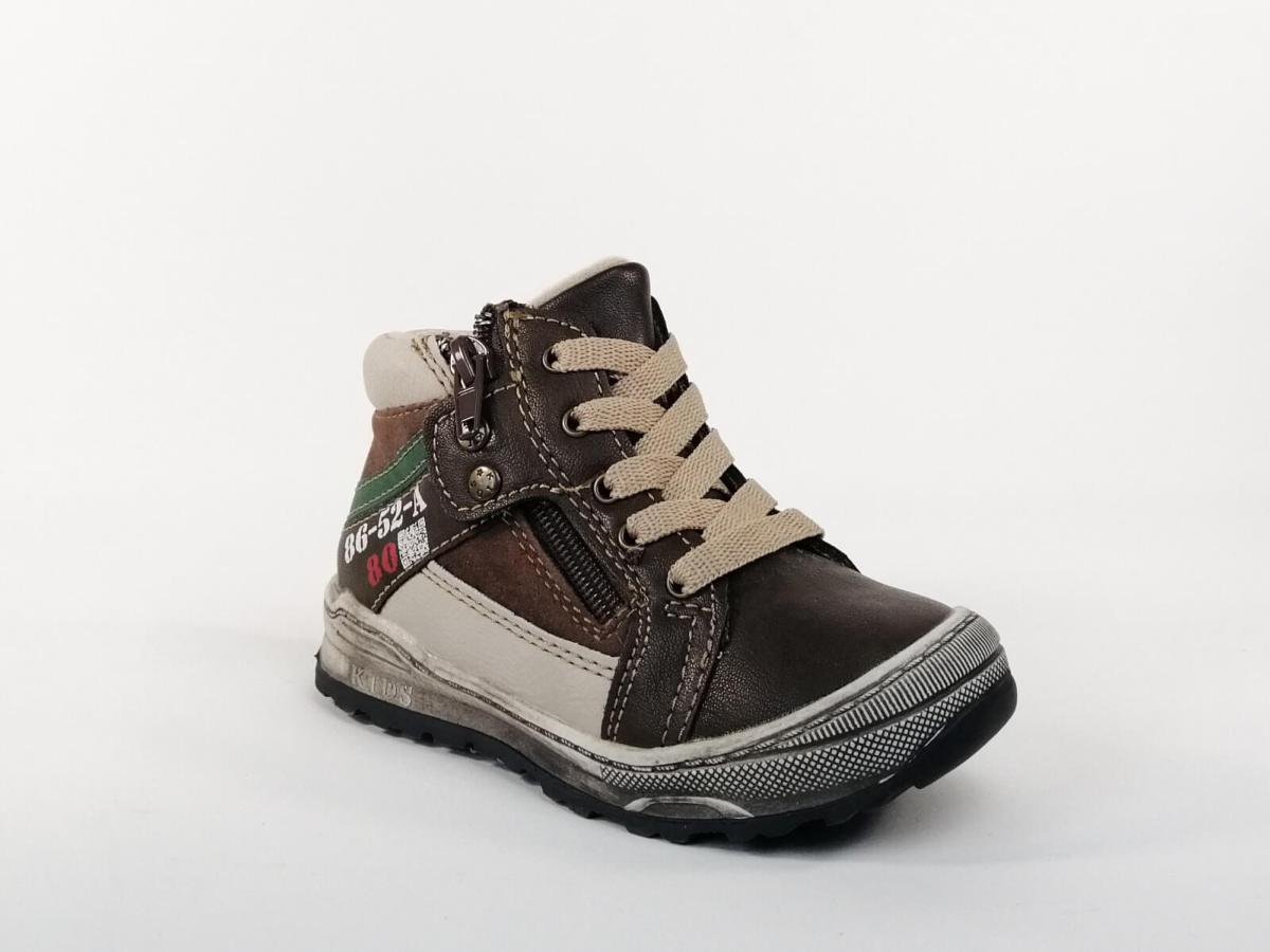basket montante marron