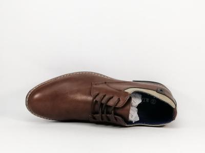 Derby de ville chic habillé marron destockage STANFORD trust pour homme