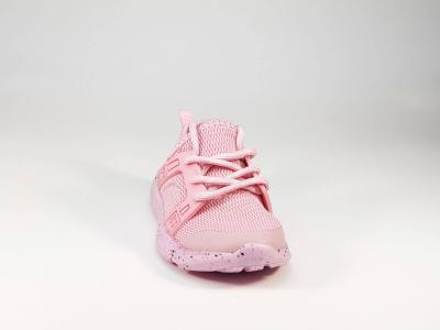 Sneakers de sport en textile rose pour fillette KAPPA Kombat