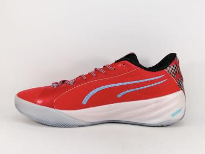Basket grande pointure homme confortable destockage PUMA all pro nitro rouge à pas cher
