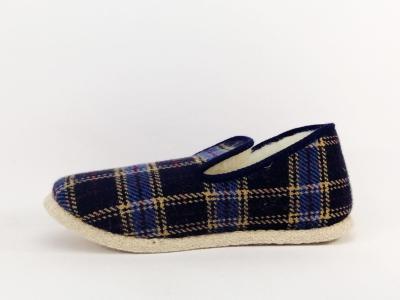 Charentaise homme pure laine semelle feutre destockage FARGEOT Fabre made in France
