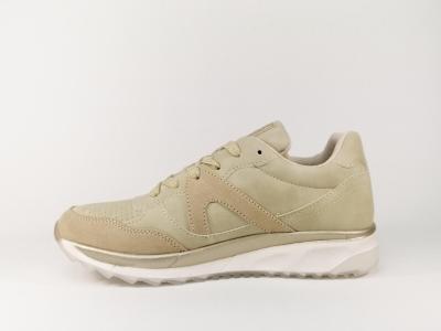 Sneakers femme tendance beige à pas cher destockage XTi 49012