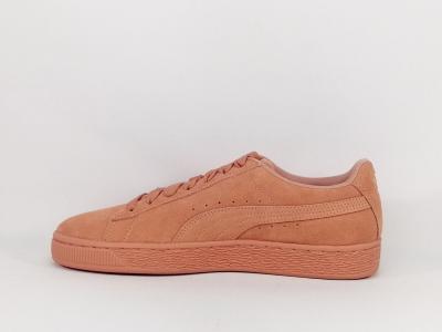 Basket PUMA suede classic corail en destockage à pas cher mixte 366490