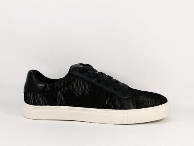 Basket noire tendance homme destockage KAPORAL sanso à pas cher