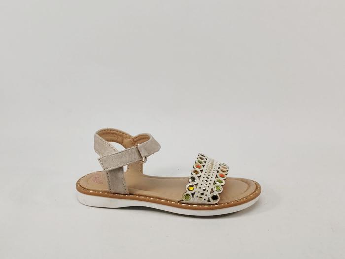 Sandales fillettes tendance multicolore à scratch WIPOP yira à pas cher