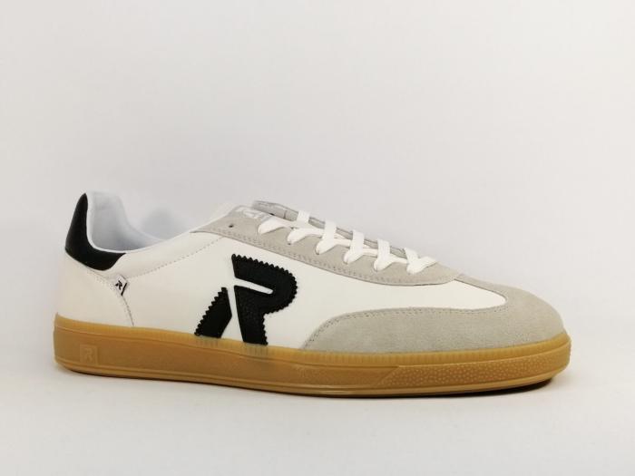 Chaussure grande taille homme RIEKER U2200 confortable taille 47 et 48 blanche
