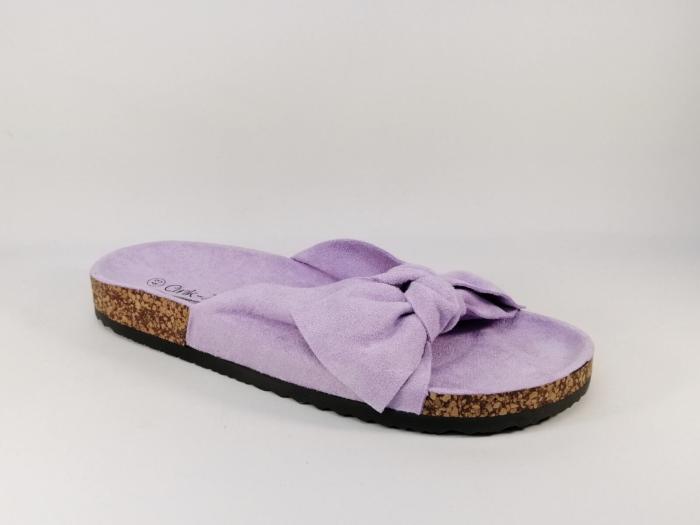 Mule lilas en grande pointure femme CINK ME Dmrs03 à pas cher