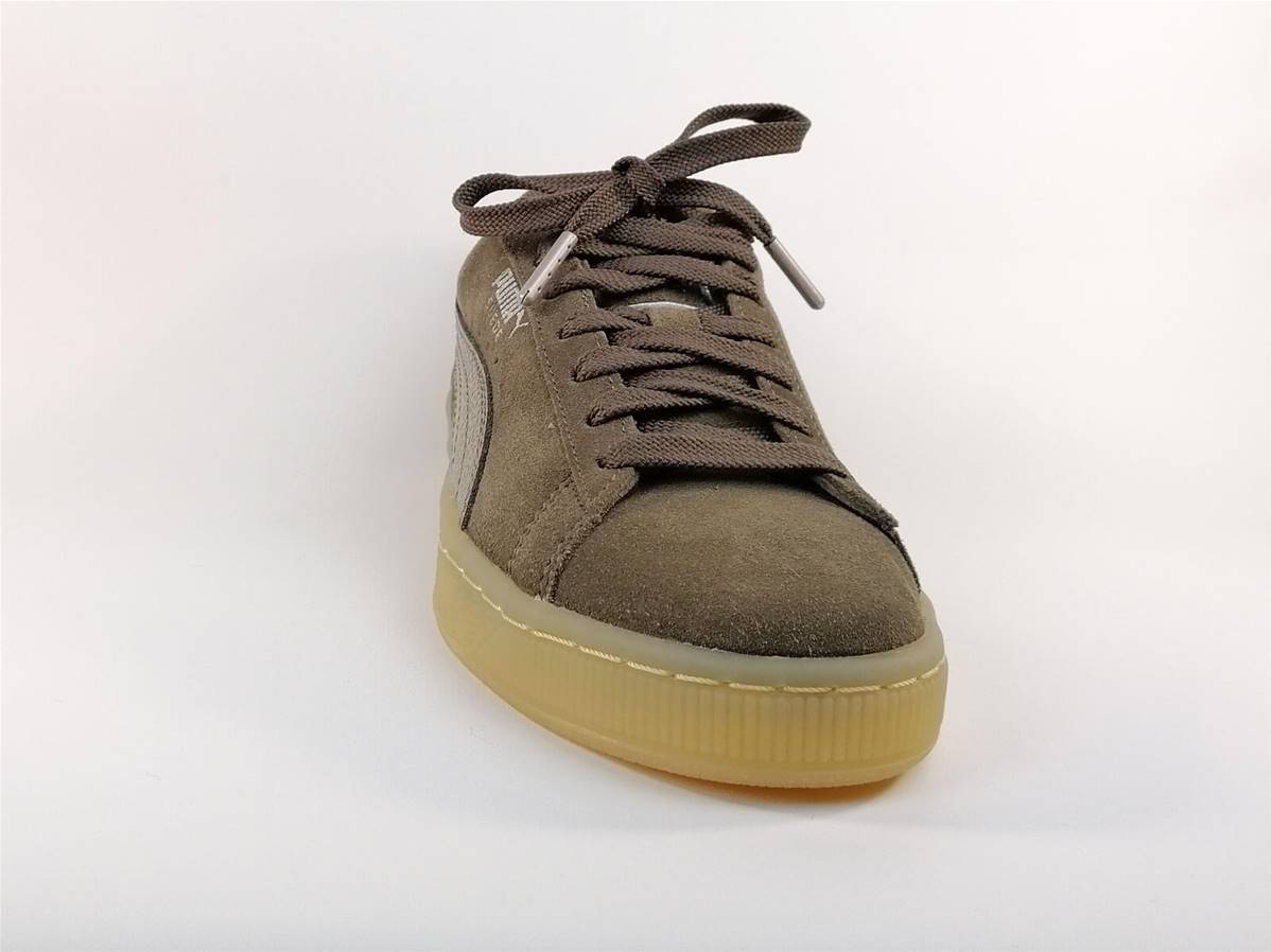 puma suede kaki