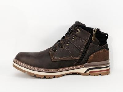 Boots montante marron confortable destockage DOCKERS 49WY001 homme