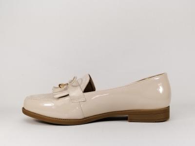 Mocassin beige grande pointure femme CINK ME DM633