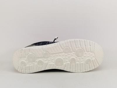 Basket homme sans lacets toile marine à pas cher destockage XTi 142546