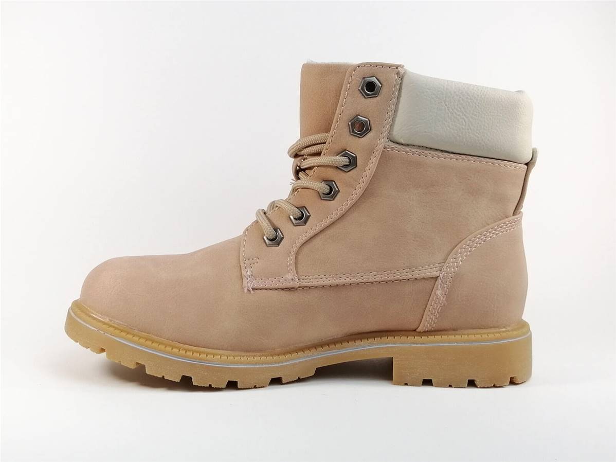 boots rose pale