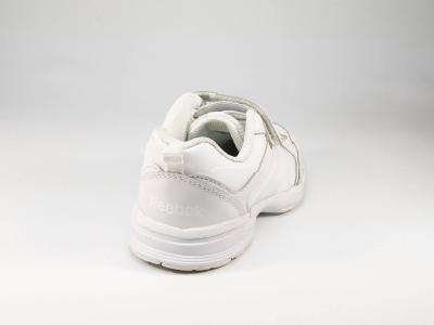 Basket blanche de sport, à scratch destockage REEBOK almotio 2.0 pour enfant