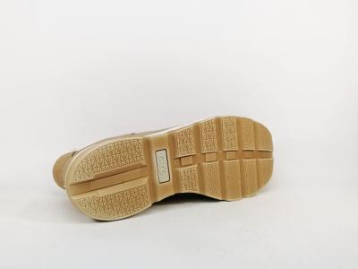 Chaussure slip in homme qui s'enfile toute seule confortable beige destockage IMAC 754175