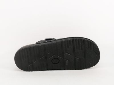 Sabot homme cuir confort noir CHIC & RELAX pyrex souple