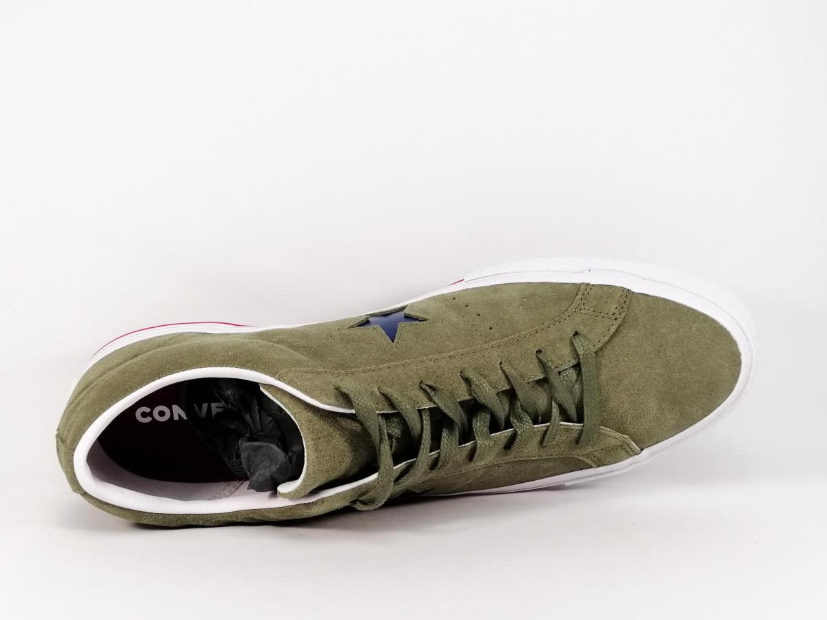 converse basse homme kaki