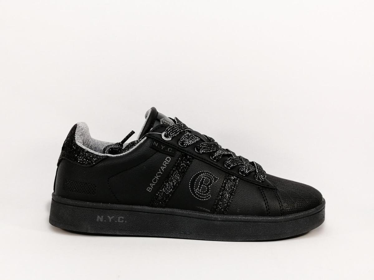 Basket femme pas cher noir on sale