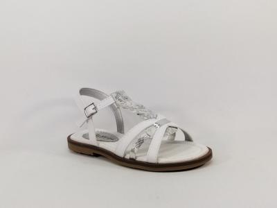 Sandale chic blanche fille SUPREMO 326010800 à pas cher