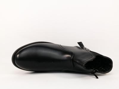 Bottine noire grande taille femme CINK ME dm851-2 à pas cher