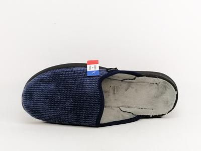 Chausson homme de qualité en destockage FARGEOT portique fabrication France