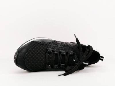 Sneakers confort à lacets RIEKER N3089 noir pour femme