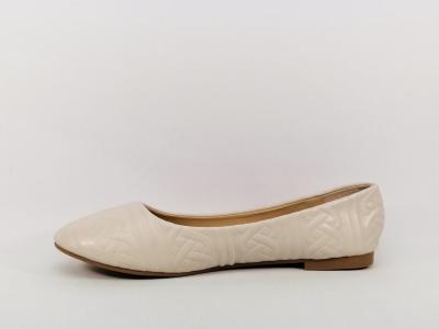 Ballerine chic beige grande pointure femme CINK ME DM7756 à pas cher