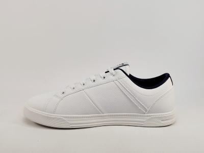 Basket blanche homme tendance confortable à pas cher destockage TEDDY SMITH 120190