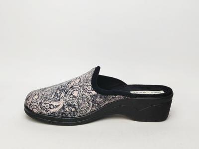 Chausson mule compensée femme confort à pas cher CHIC & RELAX modelana