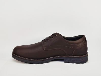 Chaussure homme grande taille derby cuir marron destockage CAMEL ACTIVE 53FWA08