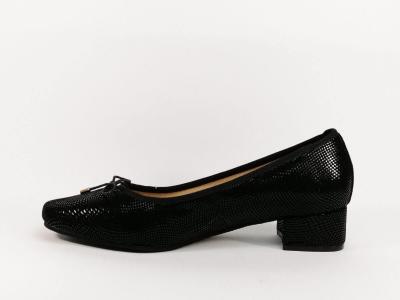 Chaussure à talon cuir noir CINK ME DM16695 grande pointure femme