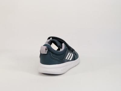 Basket de sport à velcro ADIDAS Tensaur I en cuir pour bébé