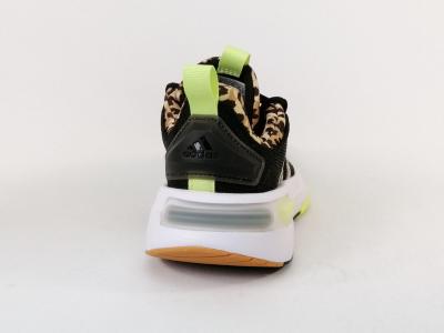 Basket femme ADIDAS racer TR23 noir leopard destockage à pas cher running confortable