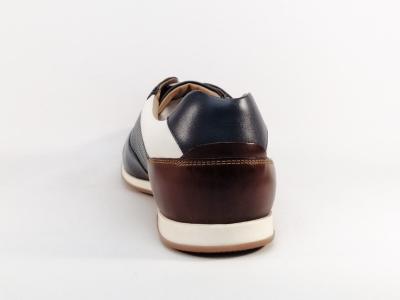 Basket grande pointure homme en cuir marine destockage JOSEF SEIBEL colby 01 ocean à pas cher 