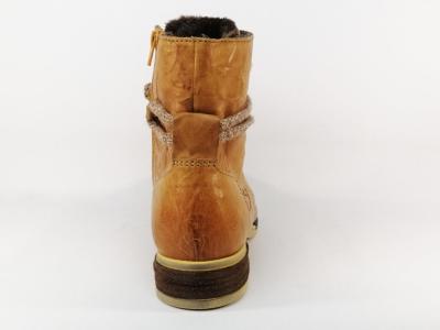 Bottine fourrée femme grande taille destockage JOSEF SEIBEL sanja 18 camel TAILLE 45