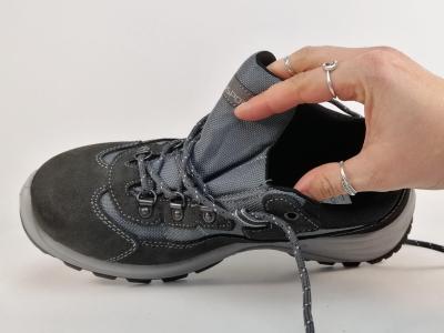 Chaussure de randonnée destockage GARSPORT kamikaze low antracite cuir à pas cher