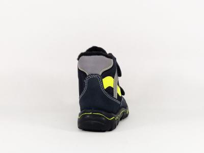 Moon boots garçon bébé pas cher fourré à velcro destockage IMAC BAMA 434633 imperméable