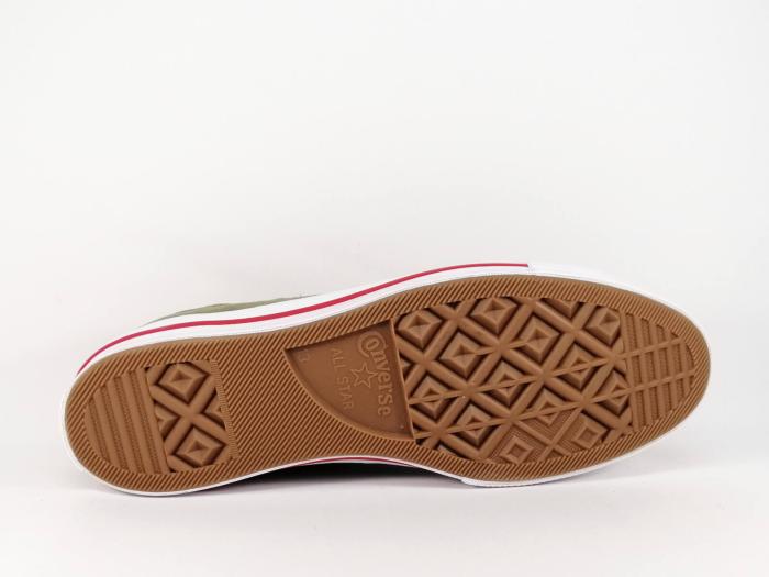 converse cuir kaki