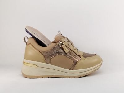 Basket femme pied large et sensible confortable CAPRICE 23304 largeur H