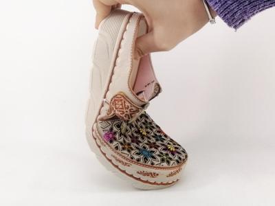 Sabot femme original en cuir tendance et chic LAURA VITA Dorry 01 confortable