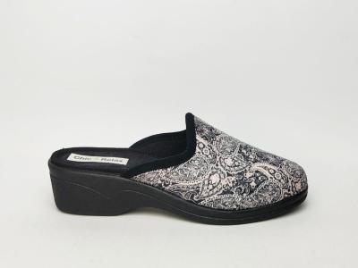 Chausson mule compensée femme confort à pas cher CHIC & RELAX modelana