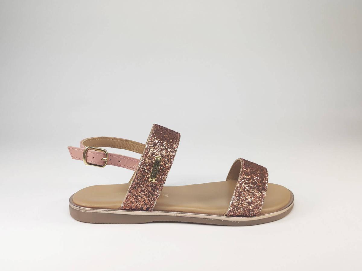 sandale fille rose