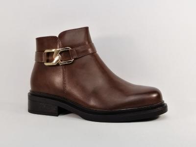 Bottine femme grande taille à pas cher marron chic et confortable CINK ME DM113-1
