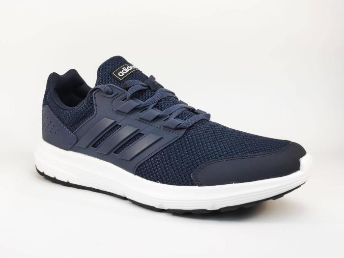 Chaussure Running bleue ADIDAS Galaxy 4 pour homme