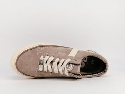 Tennis tendance et confort destockage REFRESH 72432 taupe femme