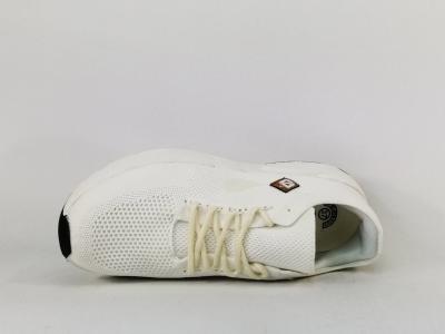 Basket toile blanche femme souple et à pas cher destockage STREETER bejy