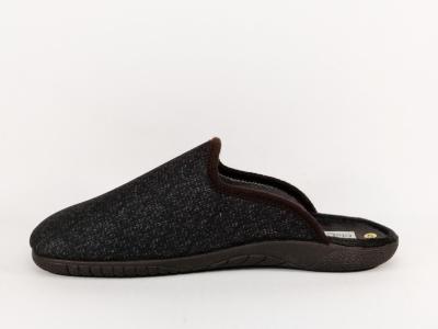 Chausson mule marron à pas cher CHIC & RELAX alaman pour homme