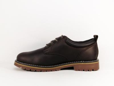Chaussure de travail homme en cuir marron basse confortable et résistante DOCKERS 53WI010